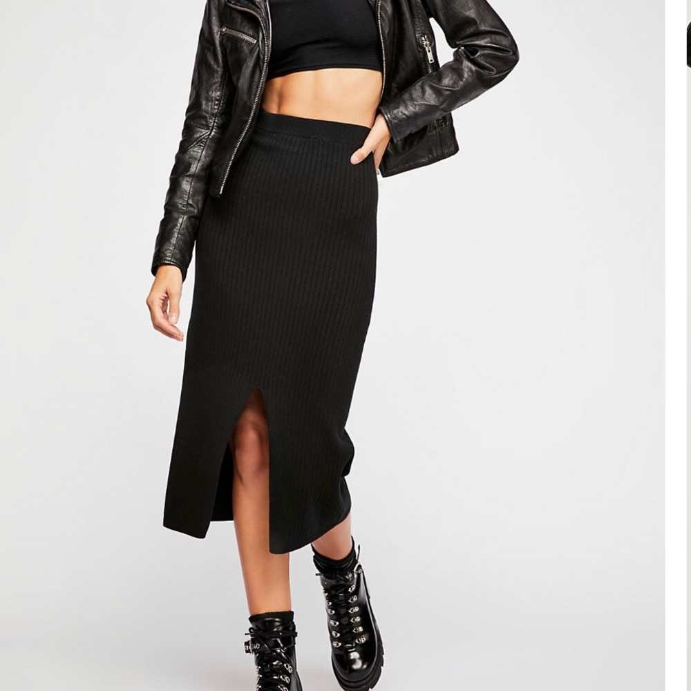 Free People Skyline Midi Skirt
